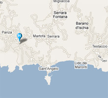 mappa Hotel La Rondinella