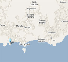 mappa Hotel Punta Chiarito