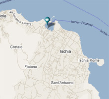 mappa Autonoleggio Ischia